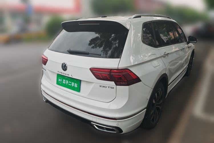Used Volkswagen Tiguan L 2023 330TSI Automatic Two-Wheel Drive R-Line Enjoyment Edition Rear Right 45 Deg