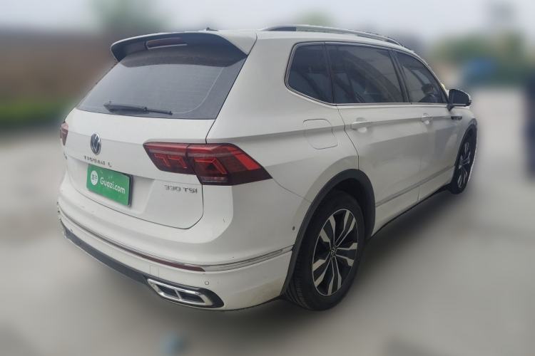 Used Volkswagen Tiguan L 2023 330TSI Automatic Two-Wheel Drive R-Line Flagship Edition Rear Right 45 Deg