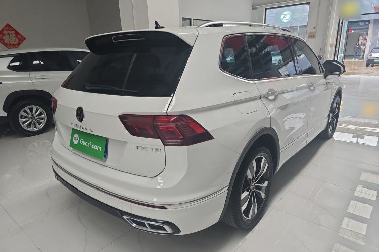 Used Volkswagen Tiguan L 2023 330TSI Automatic Two-Wheel Drive R-Line Enjoyment Edition Rear Right 45 Deg