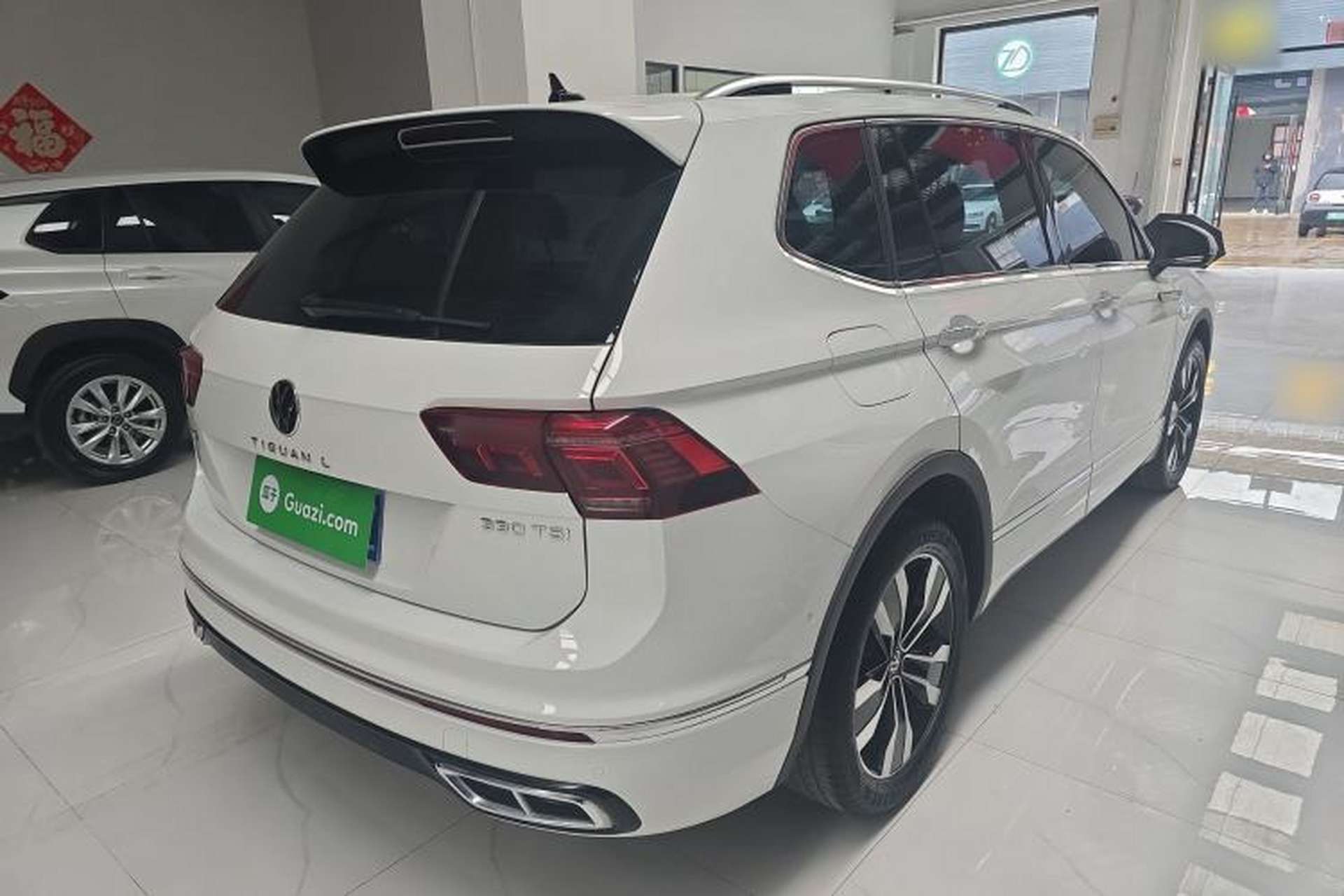 Used Volkswagen Tiguan L 2023 330TSI Automatic Two-Wheel Drive R-Line Enjoyment Edition Rear Right 45 Deg