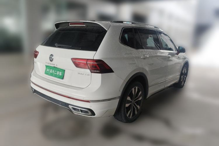 Used Volkswagen Tiguan L 2023 330TSI Automatic Two-Wheel Drive R-Line Flagship Edition Rear Right 45 Deg