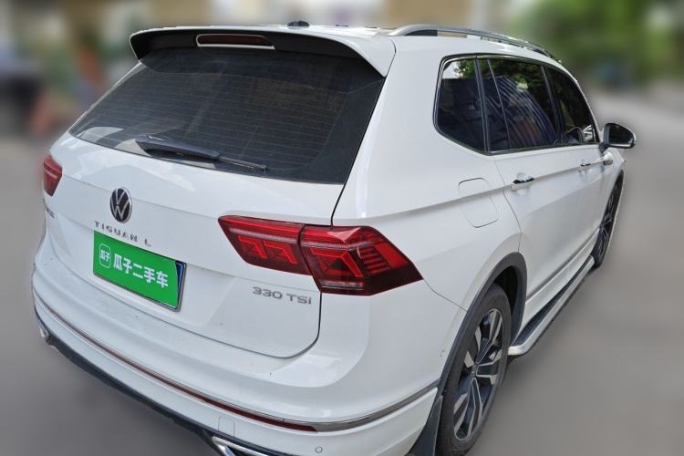 Used Volkswagen Tiguan L 2023 330TSI Automatic Two-Wheel Drive R-Line Enjoyment Edition Rear Right 45 Deg