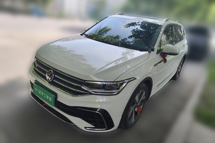 Used Volkswagen Tiguan L 2023 Restyled 330TSI Automatic Two-Wheel Drive R-Line Enhanced Comfort Version Guazi used car, China used car export, Used car for sale, Used cars, Cheapest cars for sale