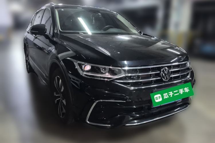 Used Volkswagen Tiguan L 2024 Outstanding Model 330TSI Automatic Two-Wheel Drive R-Line Dragon Glory Edition Front Right 45 Deg