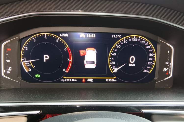 Used Volkswagen Tiguan L 2024 Outstanding Model 330TSI Automatic Two-Wheel Drive R-Line Dragon Glory Edition Instrument Cluster