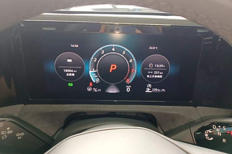 Used Volkswagen Tiguan L 2024 PRO 380TSI Four-Wheel Drive R-Line Prestige Edition Instrument Cluster