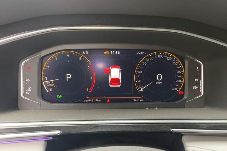 Used Volkswagen Tiguan L 2024 300TSI Automatic Two-Wheel Drive Smart Edition Instrument Cluster
