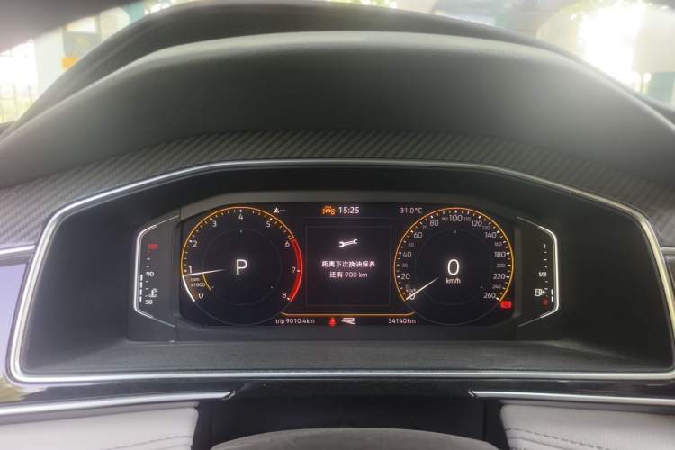Used Volkswagen Tiguan L 2024 Outstanding Model 330TSI Automatic Two-Wheel Drive R-Line Dragon Glory Edition Instrument Cluster