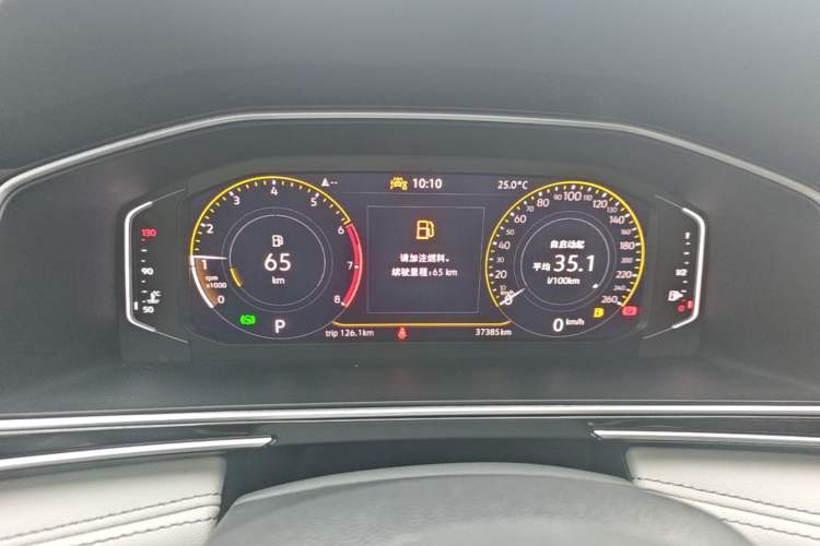 Used Volkswagen Tiguan L 2024 Outstanding Model 300TSI Automatic Two-Wheel Drive Longteng Edition Instrument Cluster