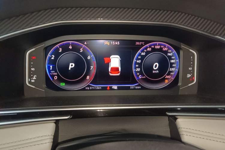 Used Volkswagen Tiguan L 2024 330TSI Automatic Two-Wheel Drive R-Line Enhanced Edition Instrument Cluster