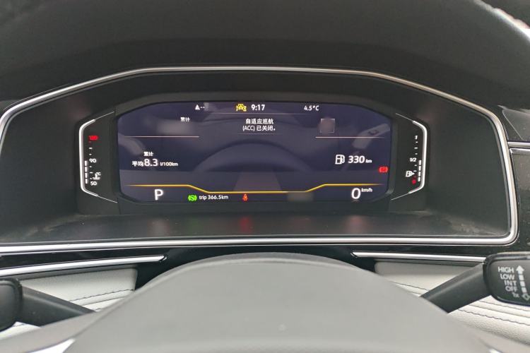 Used Volkswagen Tiguan L 2024 Outstanding Model 300TSI Automatic Two-Wheel Drive Longteng Edition Instrument Cluster