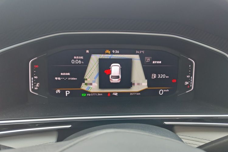 Used Volkswagen Tiguan L 2024 Outstanding Model 330TSI Automatic Two-Wheel Drive R-Line Dragon Glory Edition Instrument Cluster