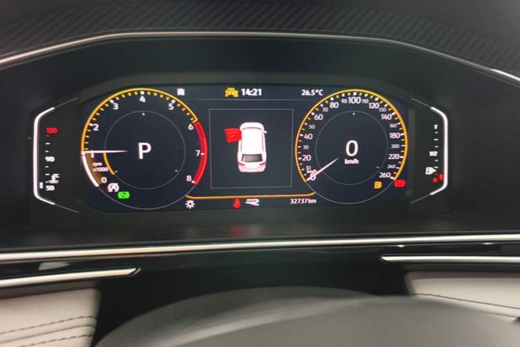 Used Volkswagen Tiguan L 2024 Outstanding Model 330TSI Automatic Two-Wheel Drive R-Line Dragon Glory Edition Instrument Cluster