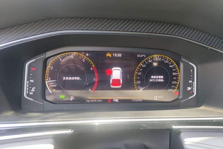 Used Volkswagen Tiguan L 2024 Outstanding Model 330TSI Automatic Two-Wheel Drive R-Line Dragon Glory Edition Instrument Cluster