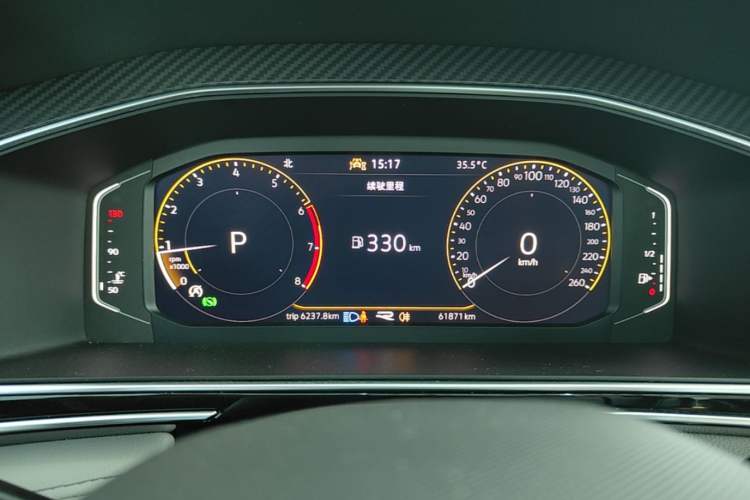 Used Volkswagen Tiguan L 2024 Outstanding Model 330TSI Automatic Two-Wheel Drive R-Line Dragon Glory Edition Instrument Cluster