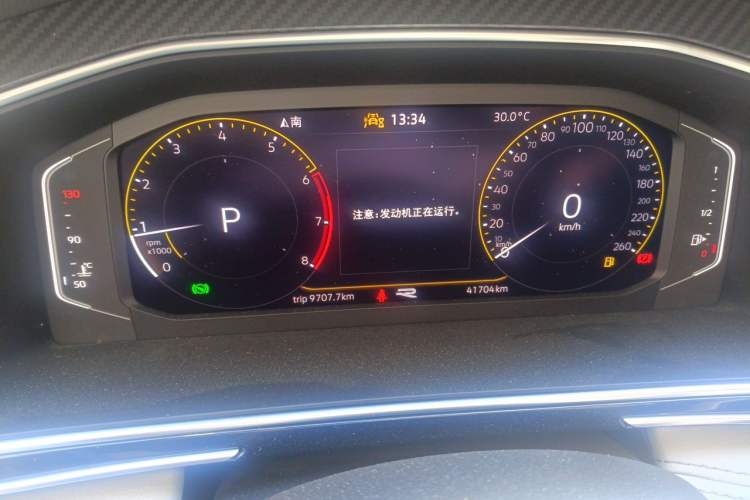 Used Volkswagen Tiguan L 2024 Outstanding Model 330TSI Automatic Two-Wheel Drive R-Line Dragon Glory Edition Instrument Cluster