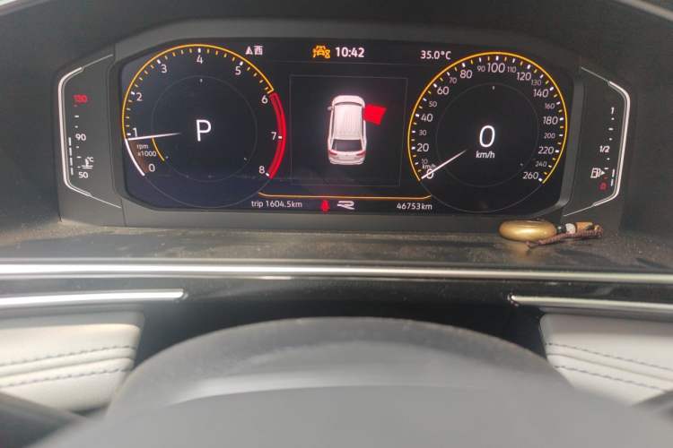 Used Volkswagen Tiguan L 2024 330TSI Automatic Two-Wheel Drive R-Line Enhanced Edition Odometer Close Up