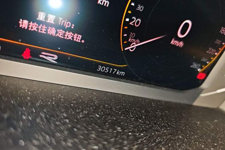 Used Volkswagen Tiguan L 2024 330TSI Automatic Two-Wheel Drive R-Line Enhanced Edition Odometer Close Up