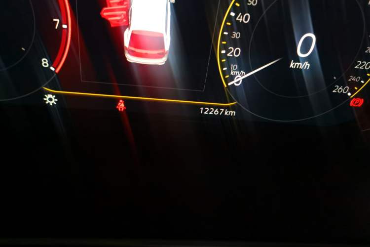 Used Volkswagen Tiguan L 2024 Outstanding Model 300TSI Automatic Two-Wheel Drive Longteng Edition Odometer Close Up