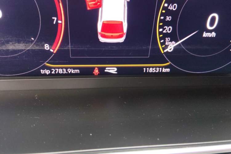 Used Volkswagen Tiguan L 2024 330TSI Automatic Two-Wheel Drive R-Line Enhanced Edition Odometer Close Up
