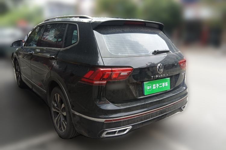 Used Volkswagen Tiguan L 2024 Outstanding Model 330TSI Automatic Two-Wheel Drive R-Line Dragon Glory Edition Rear Left 45 Deg