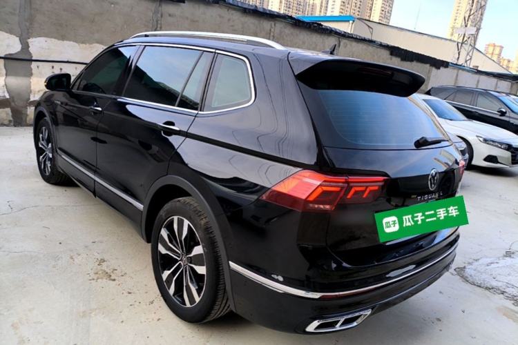 Used Volkswagen Tiguan L 2024 330TSI Automatic Two-Wheel Drive R-Line Enhanced Edition Rear Left 45 Deg