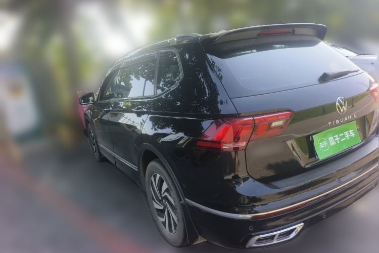 Used Volkswagen Tiguan L 2024 Outstanding Model 330TSI Automatic Two-Wheel Drive R-Line Dragon Glory Edition Rear Left 45 Deg