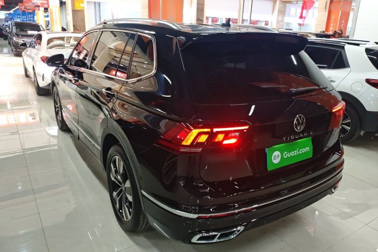 Used Volkswagen Tiguan L 2024 330TSI Automatic Two-Wheel Drive R-Line Enhanced Edition Rear Left 45 Deg