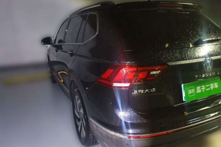 Used Volkswagen Tiguan L 2024 Outstanding Model 300TSI Automatic Two-Wheel Drive Longteng Edition Rear Left 45 Deg