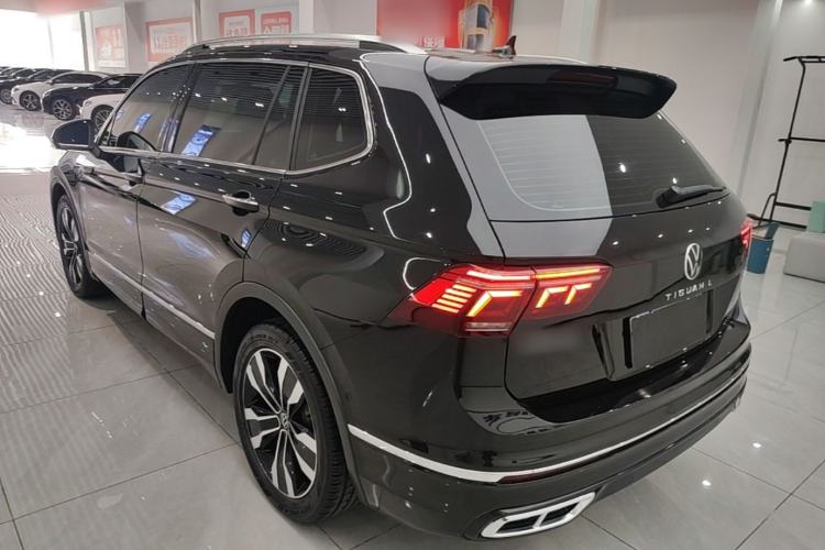 Used Volkswagen Tiguan L 2024 330TSI Automatic Two-Wheel Drive R-Line Enhanced Edition Rear Left 45 Deg