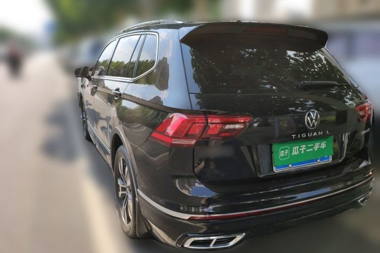 Used Volkswagen Tiguan L 2024 Outstanding Model 330TSI Automatic Two-Wheel Drive R-Line Dragon Glory Edition Rear Left 45 Deg