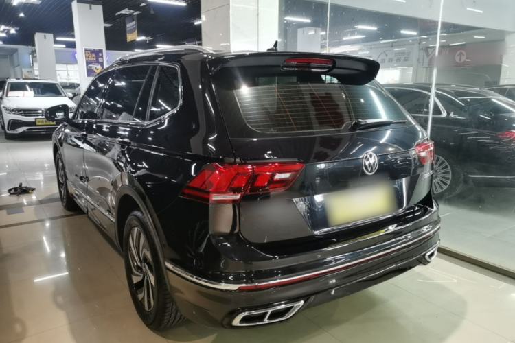 Used Volkswagen Tiguan L 2024 Outstanding Model 330TSI Automatic Two-Wheel Drive R-Line Dragon Glory Edition Rear Left 45 Deg