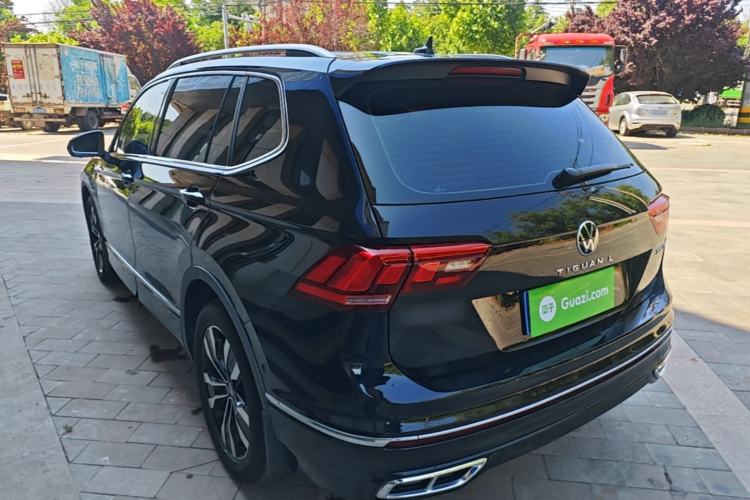 Used Volkswagen Tiguan L 2024 Outstanding Model 330TSI Automatic Two-Wheel Drive R-Line Dragon Glory Edition Rear Left 45 Deg