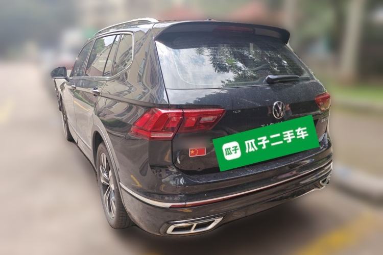 Used Volkswagen Tiguan L 2024 Outstanding Model 330TSI Automatic Two-Wheel Drive R-Line Dragon Glory Edition Rear Left 45 Deg
