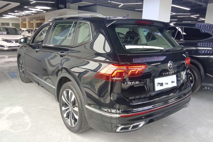 Used Volkswagen Tiguan L 2024 330TSI Automatic Two-Wheel Drive R-Line Enhanced Edition Rear Left 45 Deg
