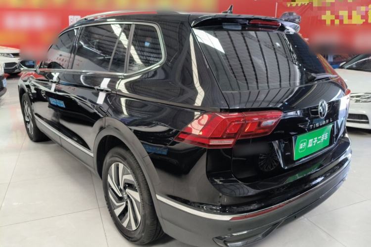 Used Volkswagen Tiguan L 2024 Outstanding Model 300TSI Automatic Two-Wheel Drive Longteng Edition Rear Left 45 Deg