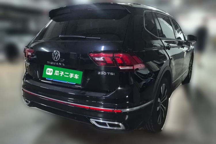 Used Volkswagen Tiguan L 2024 Outstanding Model 330TSI Automatic Two-Wheel Drive R-Line Dragon Glory Edition Rear Right 45 Deg