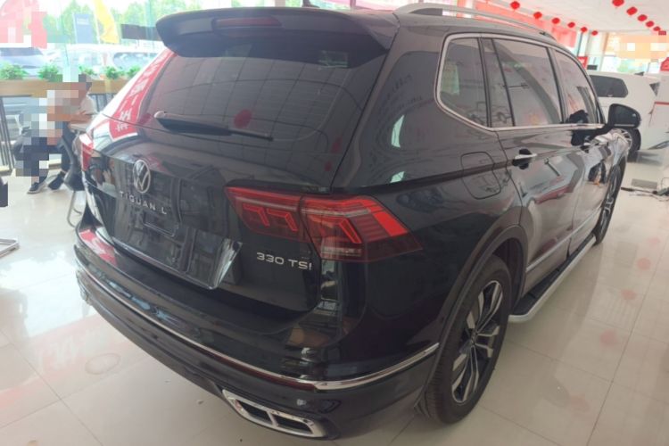 Used Volkswagen Tiguan L 2024 330TSI Automatic Two-Wheel Drive R-Line Enhanced Edition Rear Right 45 Deg