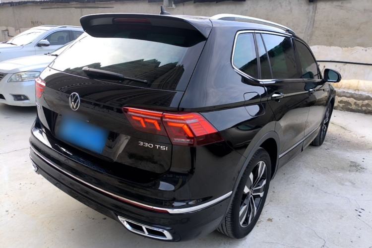 Used Volkswagen Tiguan L 2024 330TSI Automatic Two-Wheel Drive R-Line Enhanced Edition Rear Right 45 Deg