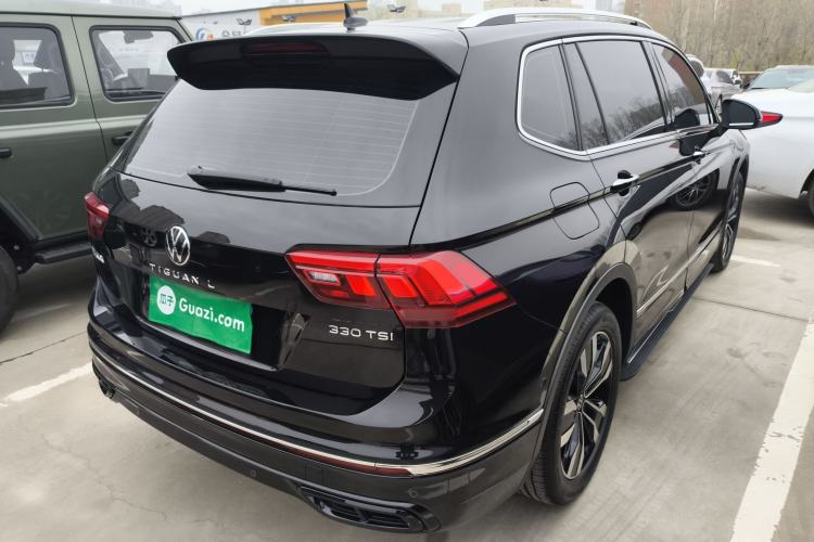 Used Volkswagen Tiguan L 2024 Outstanding Model 330TSI Automatic Two-Wheel Drive R-Line Dragon Glory Edition Rear Right 45 Deg