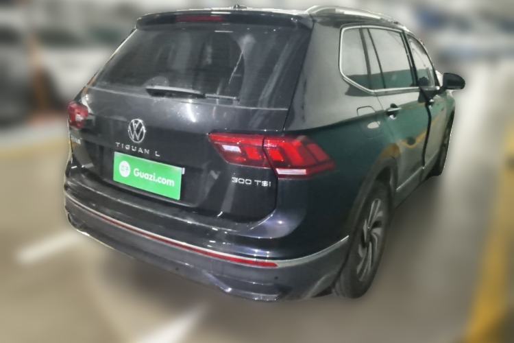 Used Volkswagen Tiguan L 2024 Outstanding Model 300TSI Automatic Two-Wheel Drive Longteng Edition Rear Right 45 Deg