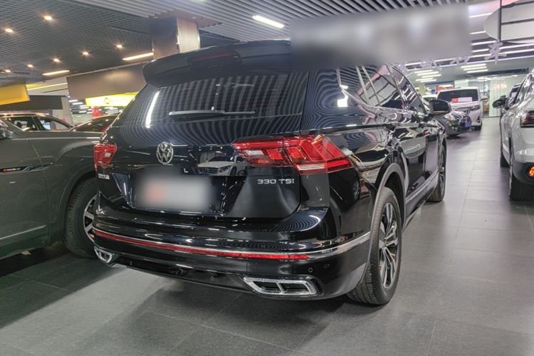 Used Volkswagen Tiguan L 2024 330TSI Automatic Two-Wheel Drive R-Line Enhanced Edition Rear Right 45 Deg
