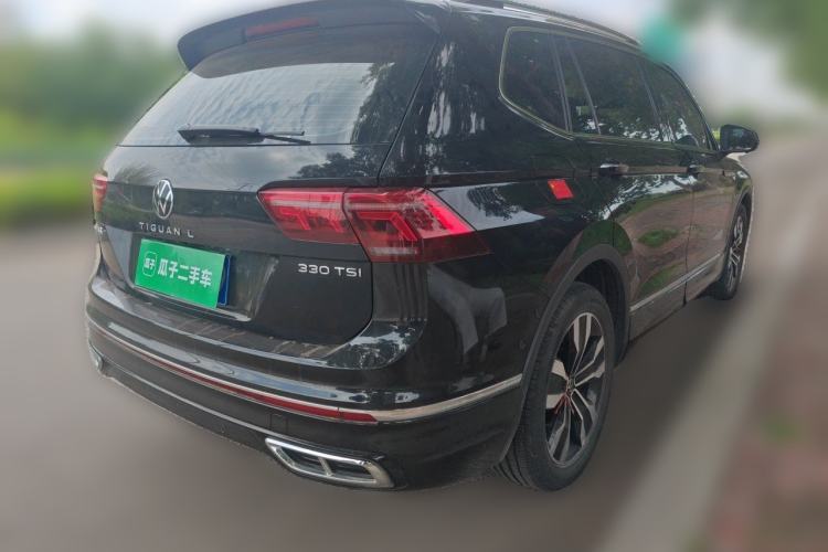 Used Volkswagen Tiguan L 2024 330TSI Automatic Two-Wheel Drive R-Line Enhanced Edition Rear Right 45 Deg