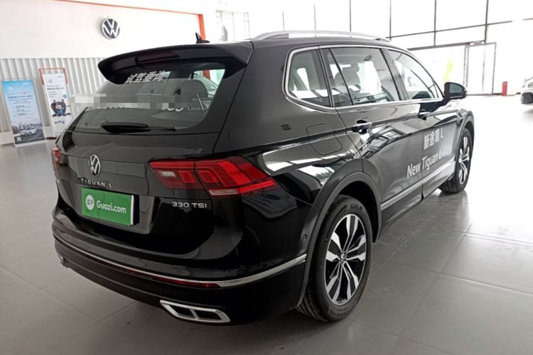 Used Volkswagen Tiguan L 2024 330TSI Automatic Two-Wheel Drive R-Line Enhanced Edition Rear Right 45 Deg