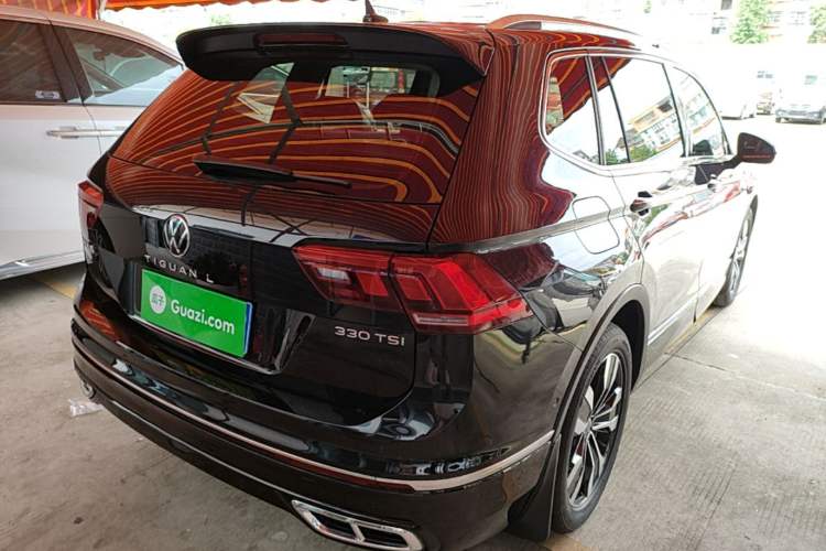 Used Volkswagen Tiguan L 2024 Outstanding Model 330TSI Automatic Two-Wheel Drive R-Line Dragon Glory Edition Rear Right 45 Deg