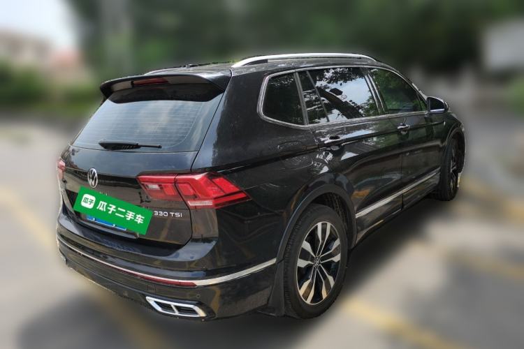 Used Volkswagen Tiguan L 2024 330TSI Automatic Two-Wheel Drive R-Line Enhanced Edition Rear Right 45 Deg