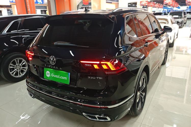 Used Volkswagen Tiguan L 2024 330TSI Automatic Two-Wheel Drive R-Line Enhanced Edition Rear Right 45 Deg