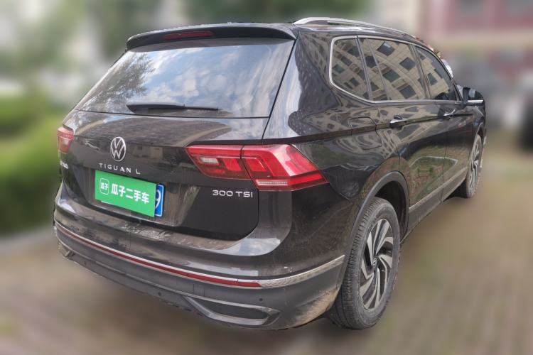 Used Volkswagen Tiguan L 2024 Outstanding Model 300TSI Automatic Two-Wheel Drive Longteng Edition Rear Right 45 Deg
