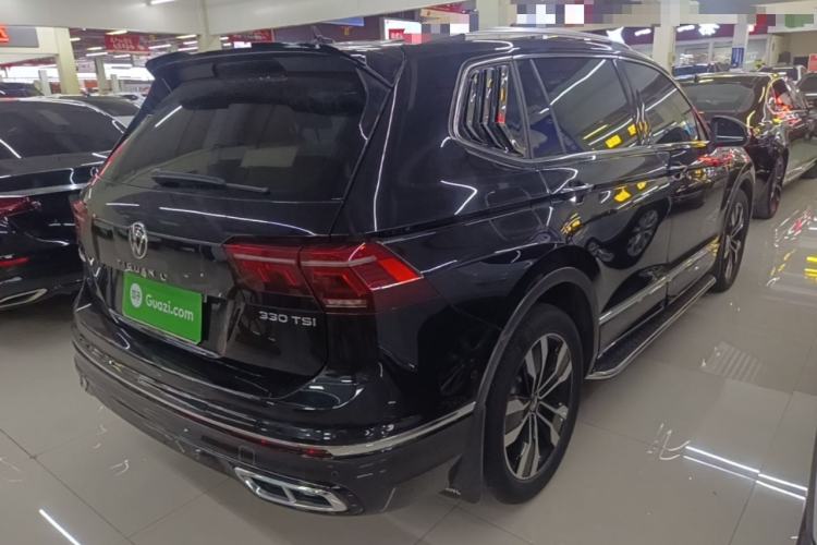 Used Volkswagen Tiguan L 2024 330TSI Automatic Two-Wheel Drive R-Line Enhanced Edition Rear Right 45 Deg