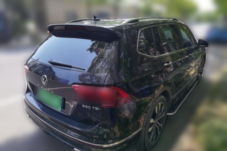 Used Volkswagen Tiguan L 2024 330TSI Automatic Two-Wheel Drive R-Line Enhanced Edition Rear Right 45 Deg
